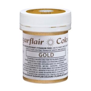 Sugarflair Sjokoladefarge Gold 35g Sugarflair Sjokoladefarge Gold 35g