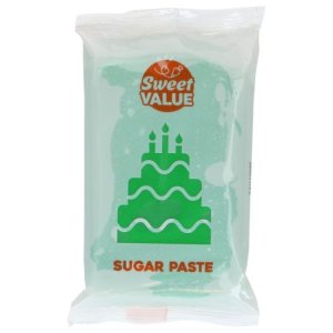 Sukkerpasta - Grønn - Søt verdi - 200 g Sukkerpasta - Grønn - Søt verdi - 200 g