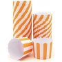 Stabila muffinsformar - Randiga - Orange
