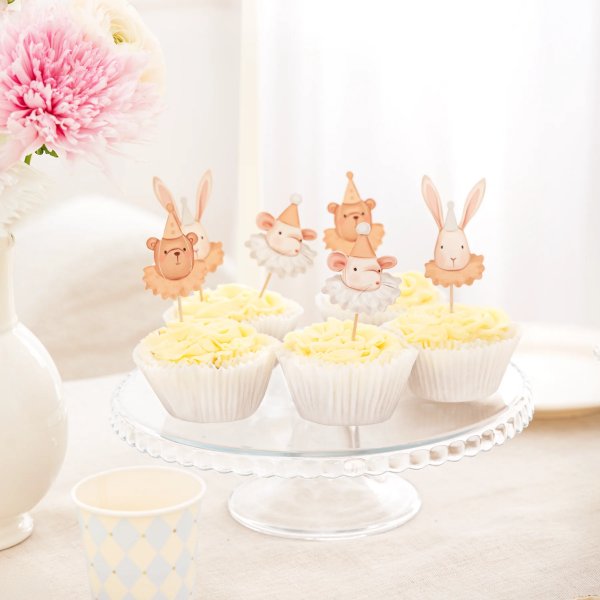 Kakepinn - S�te dyr - 6-pakning