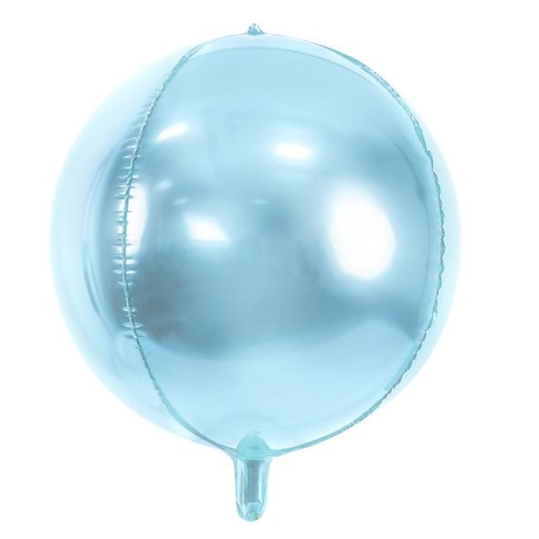 Globeballong - 40 cm - Lyseblå Globeballong - 40 cm - Lyseblå