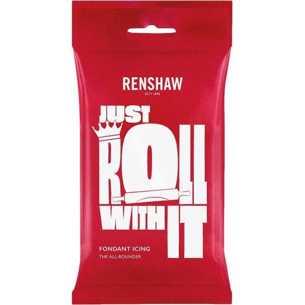 Sukkerpasta/fondant - Hvit - Renshaw - 250 gram Sukkerpasta/fondant - Hvit - Renshaw - 250 gram