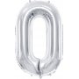Tallballong - Sølv - 86 cm - Tall: 0