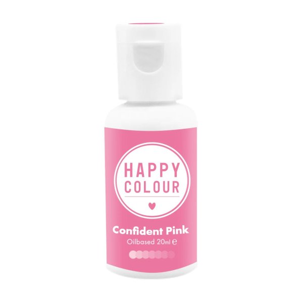 Happy Colour - Flytende oljebasert maling - Selvsikker rosa - 20 ml Happy Colour - Flytende oljebasert maling - Selvsikker rosa - 20 ml