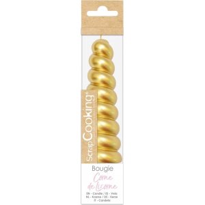 Kakelys - Enhjrningshorn - Scrapcooking - 1 stk