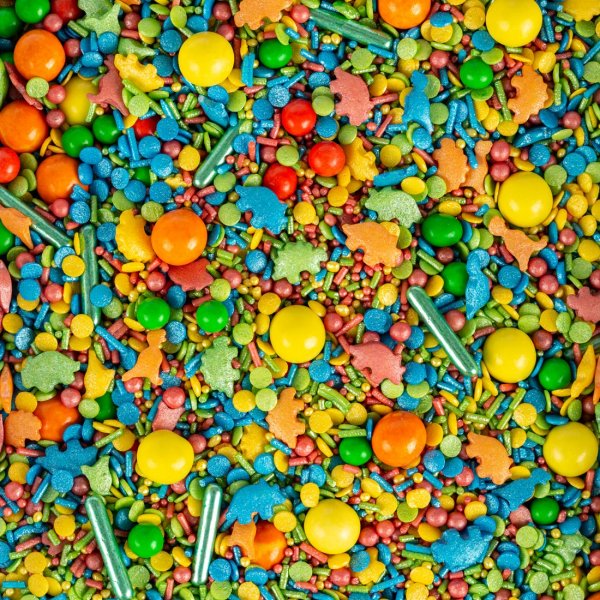 Strøblanding - Dino Party - Superstreusel - 90g Strøblanding - Dino Party - Superstreusel - 90g