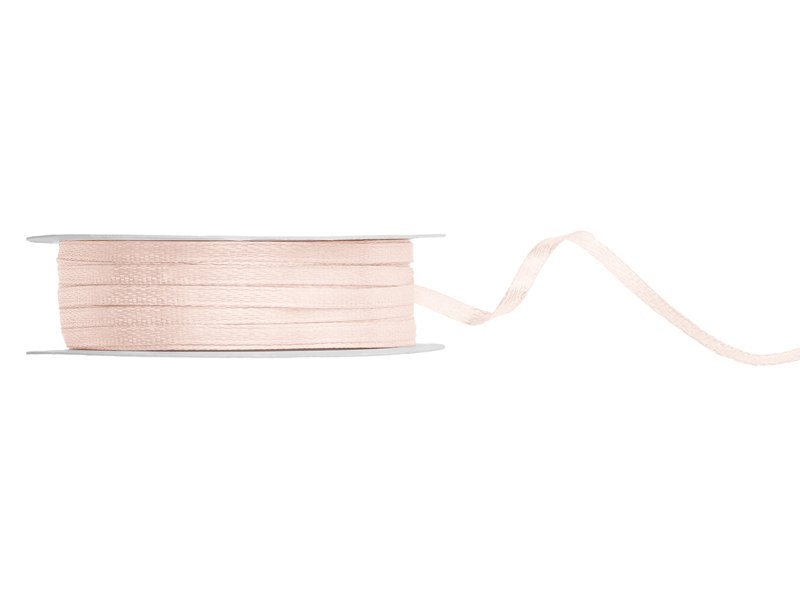 Satengbånd – Off-white – (Bredde: 3 mm) – 50 meter