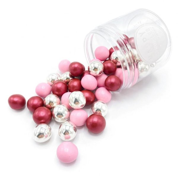 Sjokoladeperler - Happy Sprinkles - XOXO XXL - 130g Sjokoladeperler - Happy Sprinkles - XOXO XXL - 130g