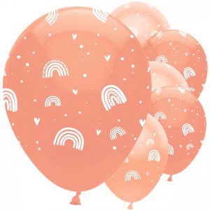 Ballonger - Boho Regnbue - 6-pakning Ballonger - Boho Regnbue - 6-pakning