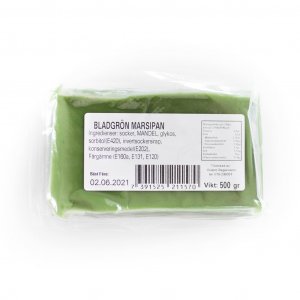 Marsipan - 500g - Bladgrønn Marsipan - 500g - Bladgrønn