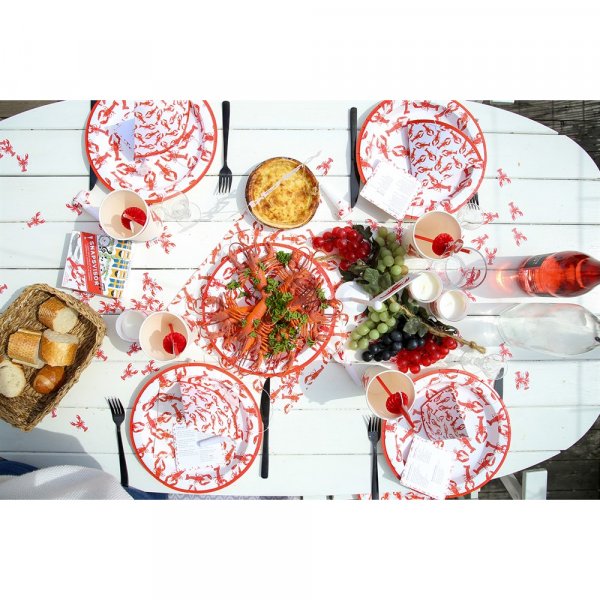 Kaketopper - Krabbestykke - Rød Metallisk Kaketopper - Krabbestykke - Rød Metallisk