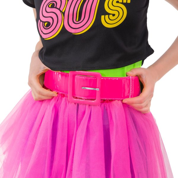 Neonfarget belte - 5,5 cm bredt