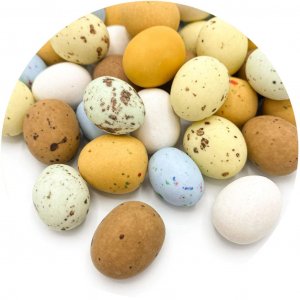 Sjokoladeegg - Happy Sprinkles - Eggs-plotion - 100g