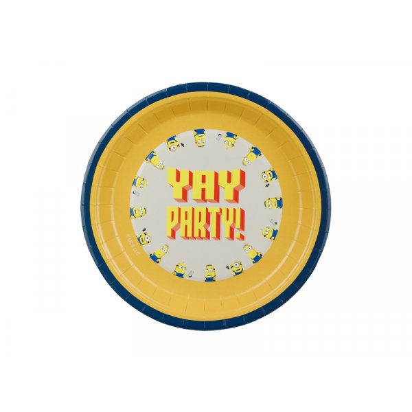 Papirtallerkener Minions - Mix Papirtallerkener Minions - Mix