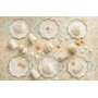 Papirkopper - Blomstermotiv - Beige - 6-pakning Papirkopper - Blomstermotiv - Beige - 6-pakning