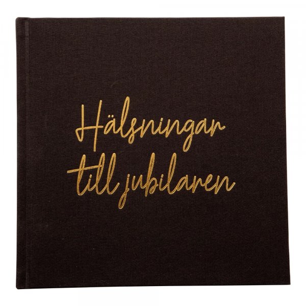 Gjestebok - Hilsen til jubileumspersonen Gjestebok - Hilsen til jubileumspersonen