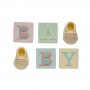 Sukkerpynt - Baby - Mix - 6 stk
