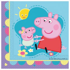 Servietter - Greta Pig - 20-pakning Servietter - Greta Pig - 20-pakning