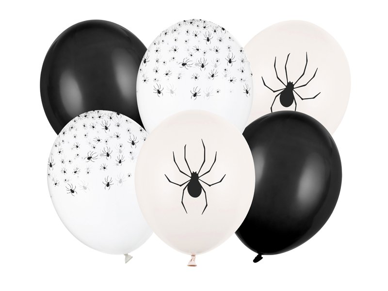 Ballonger edderkopper - Mix - 30 cm - Ballonger, Halloween-ballonger, Halloween