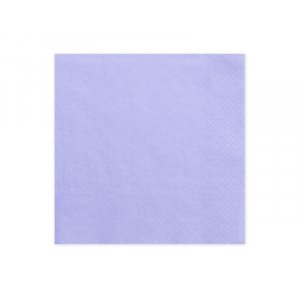 Servietter - Lys lilla - 20-pakning