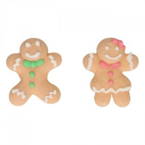 Sukkerpynt - Pepperkakemenn - 12-pakning Sukkerpynt - Pepperkakemenn - 12-pakning