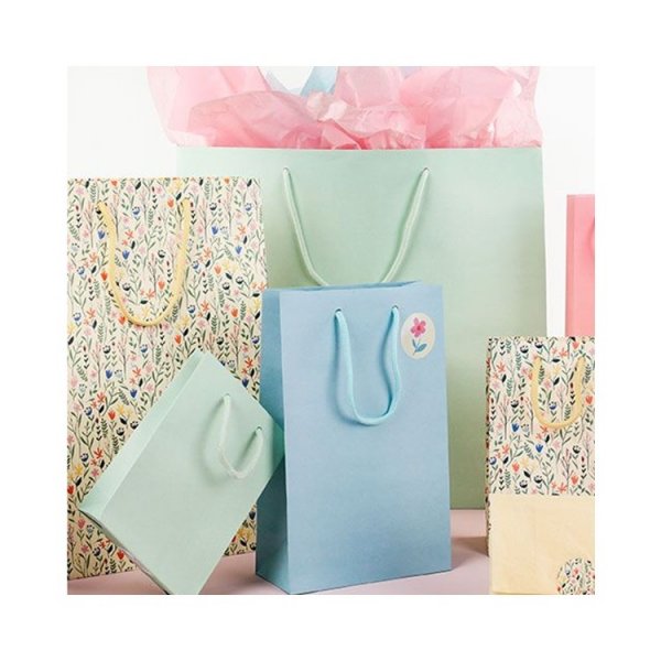 Gavepose - Pastellgr�nn - 22 x 10 cm - 1 stk