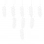 Girlander - Blader - Hvit Girlander - Blader - Hvit