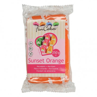 Marsipan - Sunset Orange - Funcakes