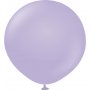 Ballonger ensfarget - Premium 60 cm - Lilla - 2-pakning