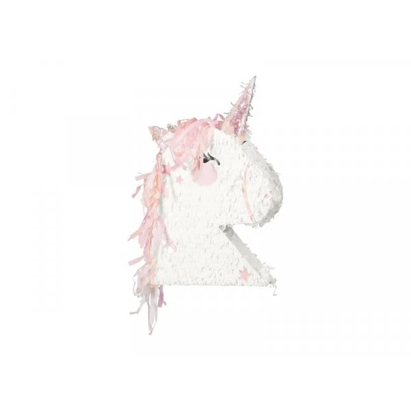 Pi�ata - Enhj�rning - Hvit