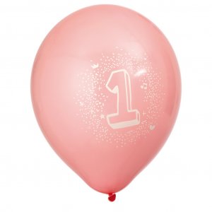 Ballonger - 1 - Lys rosa - 6-pakning