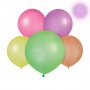Lateksballonger - Neon Mix - UV-glød - 48 cm - 10-pakning