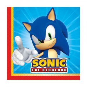 Servietter - Sonic - 20-pakning Servietter - Sonic - 20-pakning