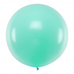 Kjempeballong ensfarget - Mint
