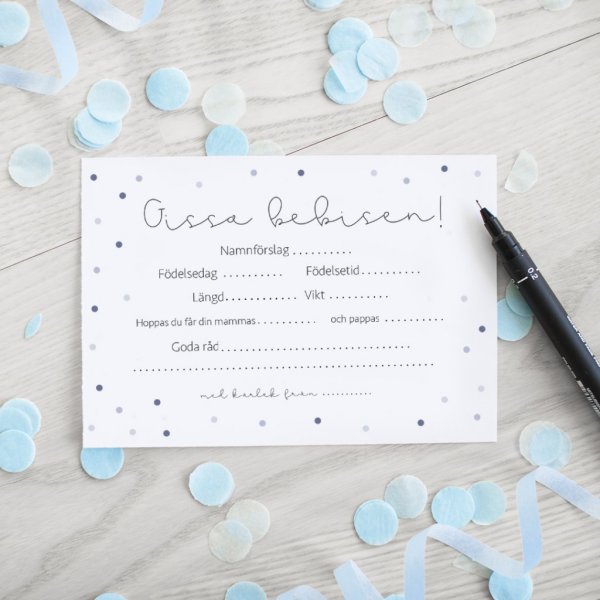 Gjett babyen - 8-pakning - Bl