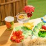 Drikkeparaplyer - Blandede farger - 10 cm - 10 stk Drikkeparaplyer - Blandede farger - 10 cm - 10 stk