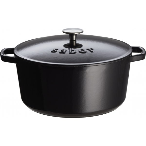 St�pejernsgryte - 4,4 liter - Svart - Sabor