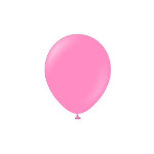 Miniballonger ensfargede - Premium 13 cm - Queen Pink - 25-pakning