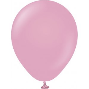 Miniballonger ensfarget - Premium 13 cm - Dusty Rose Miniballonger ensfarget - Premium 13 cm - Dusty Rose