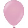 Miniballonger ensfargede - Premium 13 cm - Dusty Rose - 25-pakning