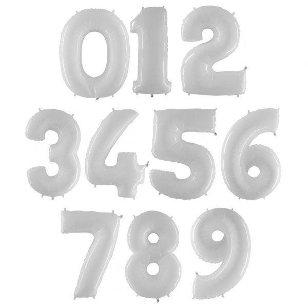 Tallballong - Hvit - 1 m Tallballong - Hvit - 1 m