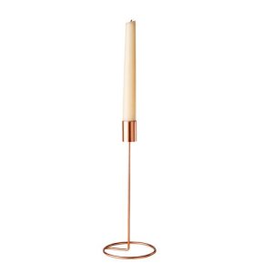 Lysestake - Roségull - Ø9,5 x 23 cm Lysestake - Roségull - Ø9,5 x 23 cm