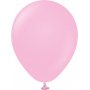 Miniballonger ensfargede - Premium 13 cm - Godteri Rosa - 25-pakning