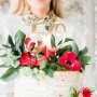 Cake topper - 50 - Gullmetallic