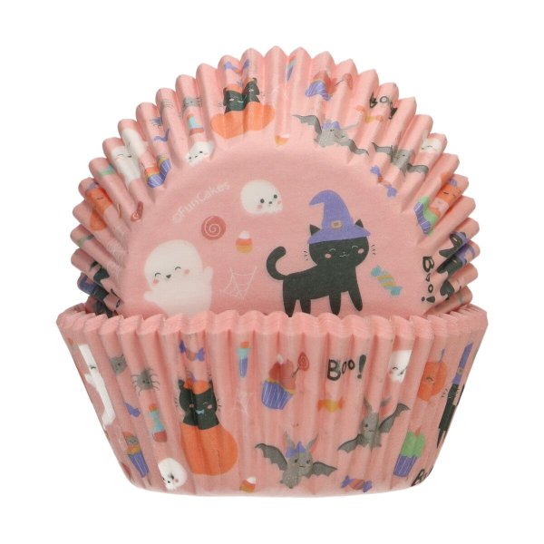 Cupcake-former Søt Halloween - 48-pakning Cupcake-former Søt Halloween - 48-pakning