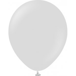 Ballonger ensfarget - Premium 30 cm - Rykfarget
