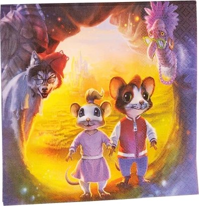 Servietter - Mikke Mus og Helium - Eventyr - 16-pakning Servietter - Mikke Mus og Helium - Eventyr - 16-pakning