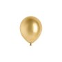 Ballong - Glanset - Gull - 12 cm - 50-pakning Ballong - Glanset - Gull - 12 cm - 50-pakning