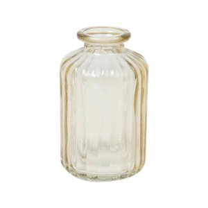 Glassvase - Krem - Ø6,2 x 10 cm / 190 ml Glassvase - Krem - Ø6,2 x 10 cm / 190 ml