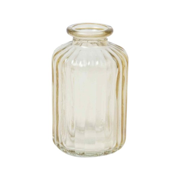 Glassvase - Krem - Ø6,2 x 10 cm / 190 ml Glassvase - Krem - Ø6,2 x 10 cm / 190 ml
